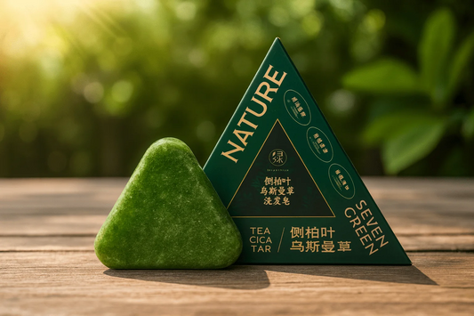 Nature Herbal Triangle Green Soap